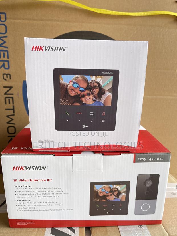 Hikvision IP Mini Video Intercom With Extra Screen · Photo 1