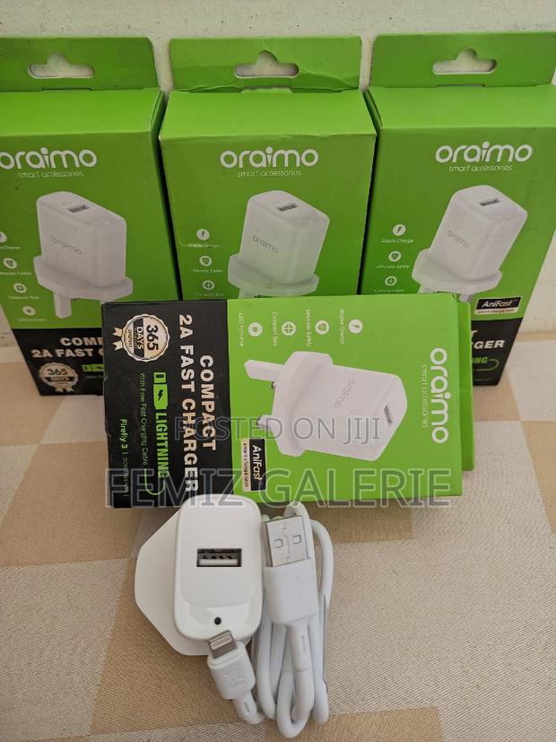 Oraimo Firefly 3 USB-A to Lightening (iPhone) Charger · Photo 4