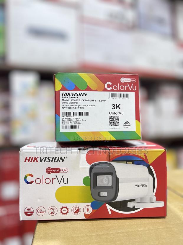 Hikvision (M) Full Color Outdoor With Sound Ds-2ce10kf0t-PFS · Photo 1