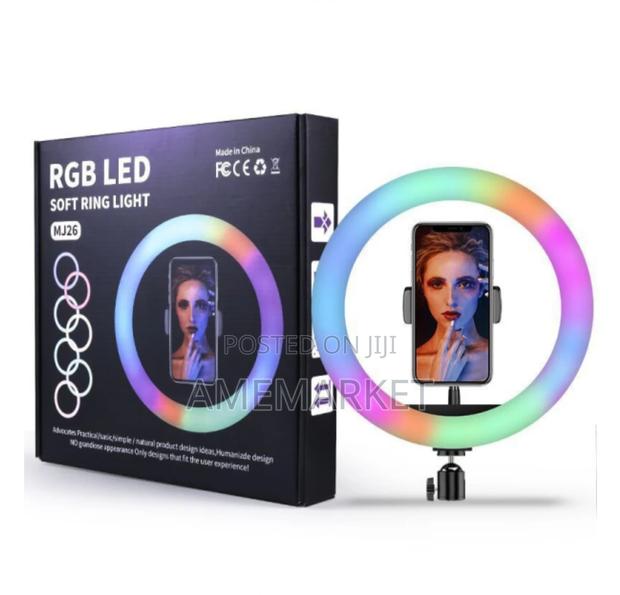 10 Inches RGB Ring Light · Photo 1