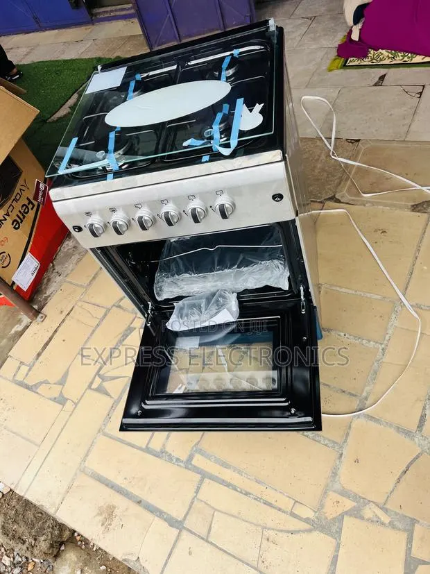 Range Hood Gas Cooker Oven Grill 60/60 Gas Cooker Oven 4 New Line · Photo 1