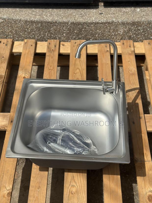 Single Bowl Sink Complete With Tap_kitchen Sink_cabinet Sink · Photo 3