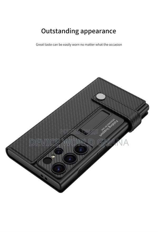GKK Clamshel Leather Flip Case 4 Samsung S26ultra S25ultra S24u S23ul · Photo 3