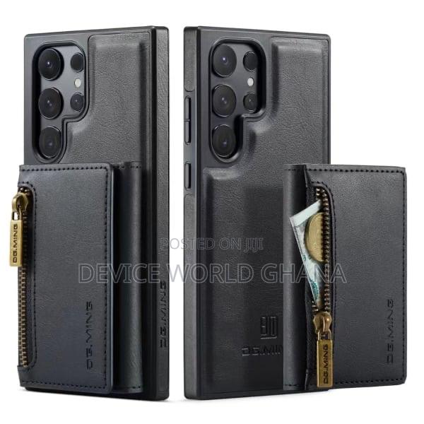Dgming Leather Wallet Back Case for Samsung S24ultra S24+ S2 · Photo 2