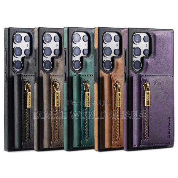 Dgming Leather Wallet Back Case for Samsung S24ultra S24+ S2 · Photo 4