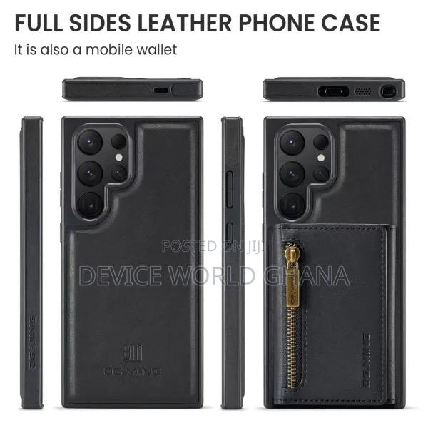 Dgming Leather Wallet Back Case for Samsung S24ultra S24+ S2 · Photo 8