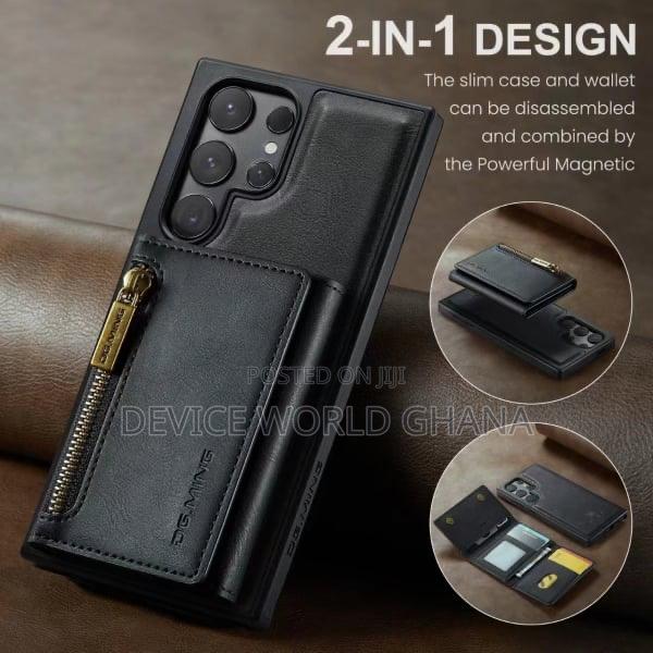 Dgming Leather Wallet Back Case for Samsung S24ultra S24+ S2 · Photo 7