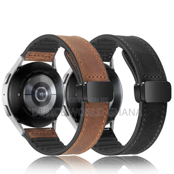 S1 Leather Magnetic Buckle For Samsung Watches Oriamo Hwawei · Photo 3