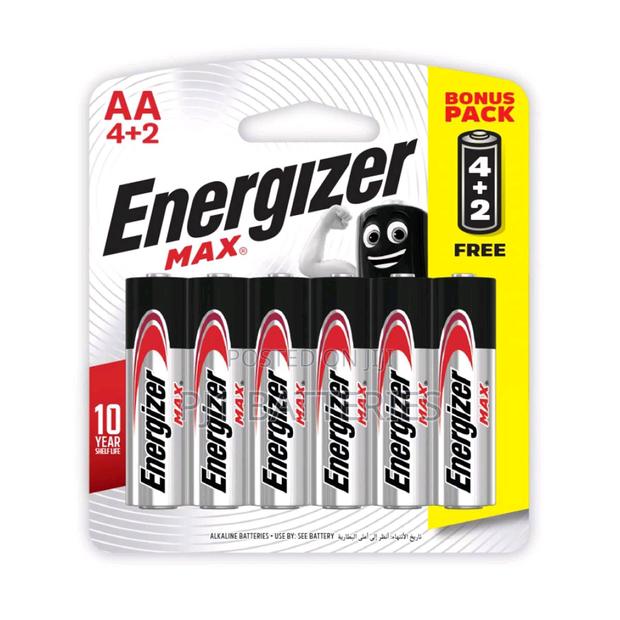 Energizer Max Aa X 6 (4+2 Free) 1.5vaalr6 · Photo 1