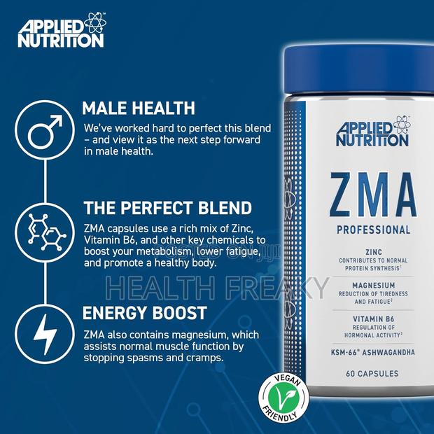 Applied Nutrition ZMA Normal Muscle Function Energy · Photo 2