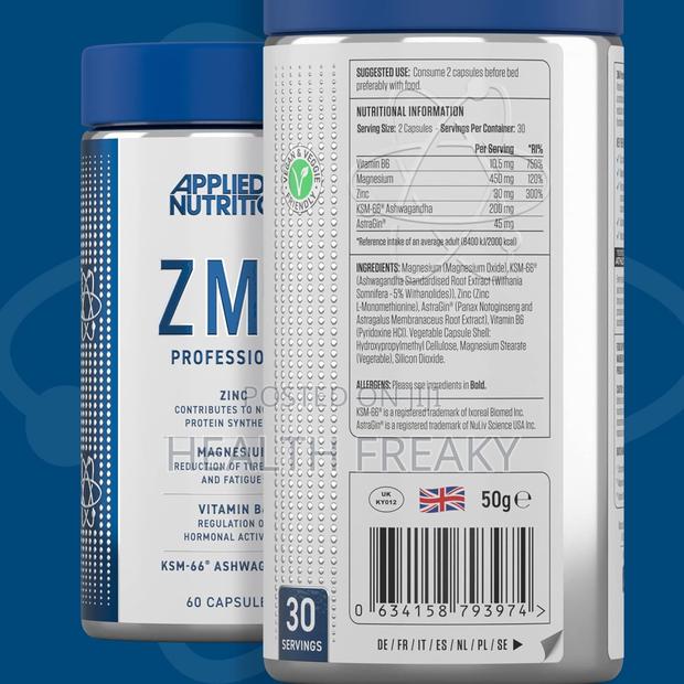 Applied Nutrition ZMA Normal Muscle Function Energy · Photo 4