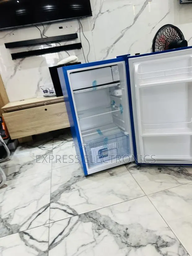 Cute Blue Table Top Fridge Pearl of-109-2b · Photo 1