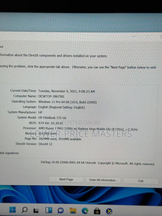 New Laptop HP EliteBook 745 G6 8GB AMD Ryzen 7 SSD 256GB · Photo 4