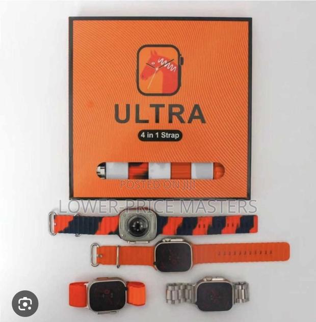 4 in 1 Ultra Smartwatch (4 Straps) · Photo 1