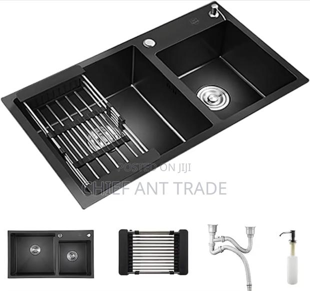 Kitchen Sink. Black. Double. . K · Photo 4