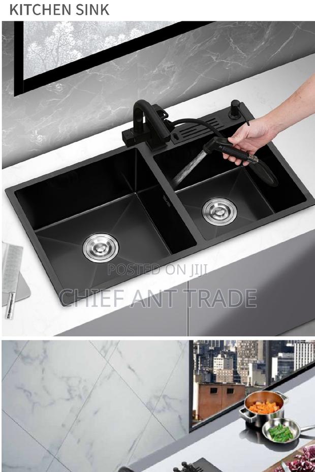 Kitchen Sink. Black. Double. . K · Photo 2
