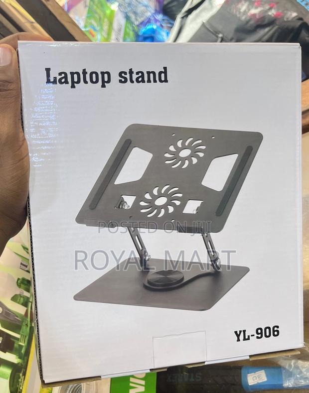 Adjustable Laptop Stand With Fan · Photo 1