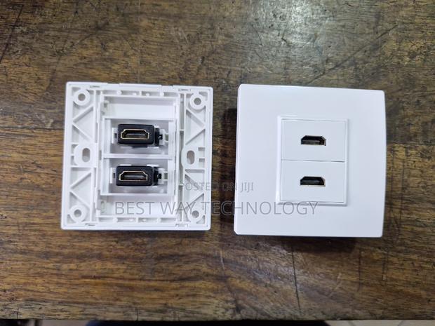 Hdmi Double Wall Socket · Photo 1