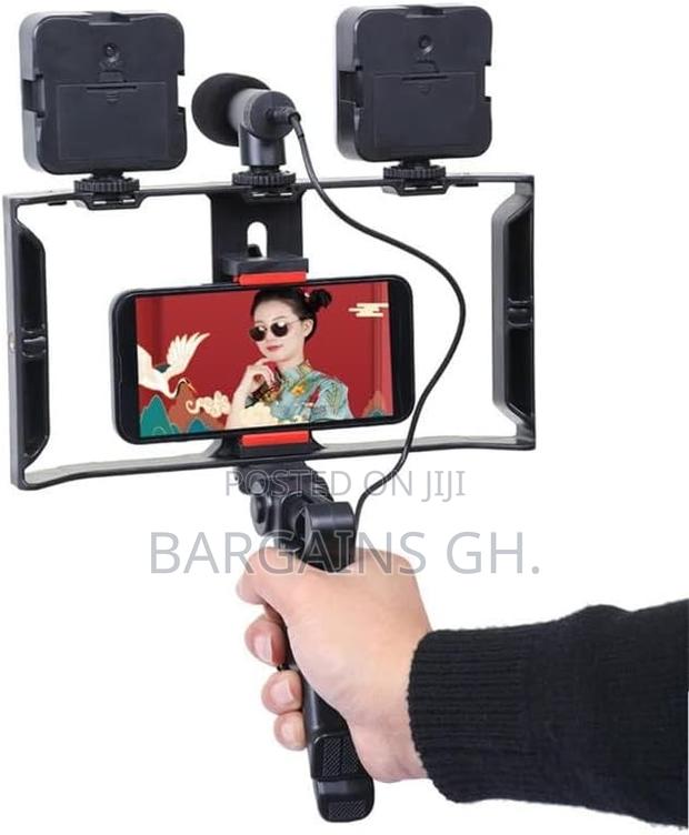 Live Broadcast Video Making Kit With Double LED Lights · Photo 1