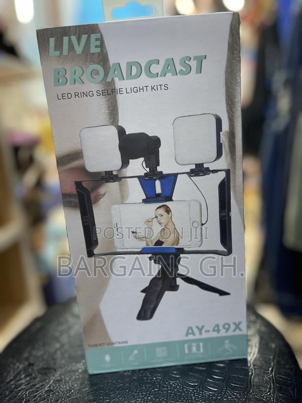 Live Broadcast Video Making Kit With Double LED Lights · Photo 5
