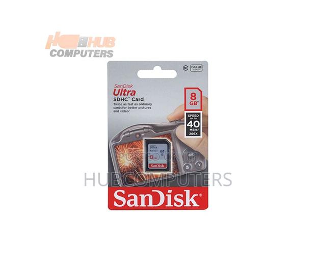Sandisk 8gb Camera Sd Card · Photo 1
