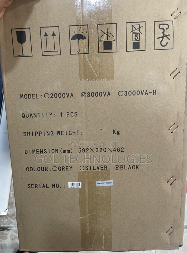 Solid 3kva ( 3000va) Pure Sine Wave Line Interactive UPS · Photo 2
