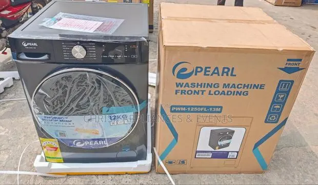 Pearl 12kg Front Load Fully Automatic Inverter Washing Machine · Photo 1