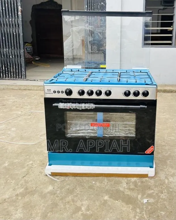 Adorable Nasco Gas Oven 5 Burner With Grill(Gray) · Photo 1