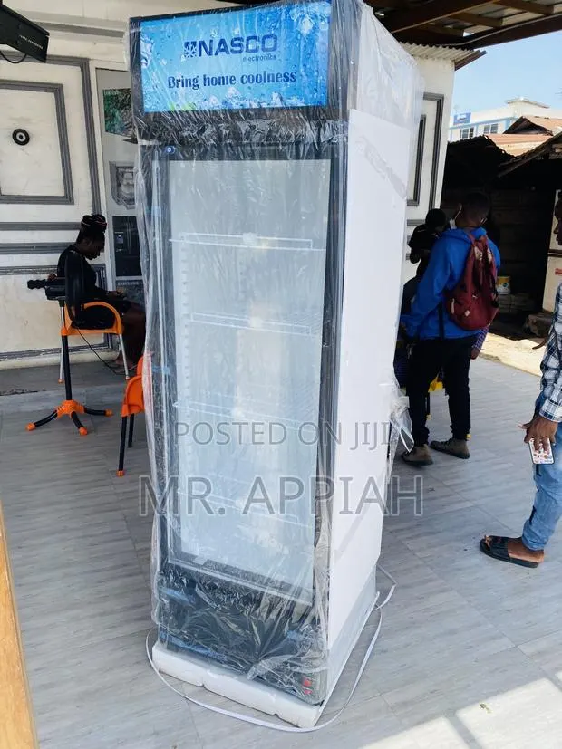 Energy Sufficient Nasco Nasfl400-1dr 1 Door Display Fridge. · Photo 1