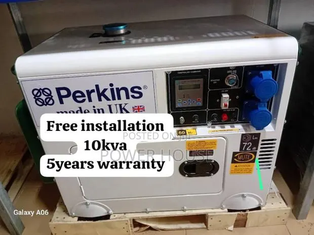 Voltunit Perkins Diesel Generator 10kva · Photo 1