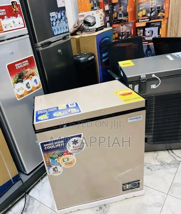 Efficient Nasco Single Door Chest Freezer(Gold)Nas200fl · Photo 1