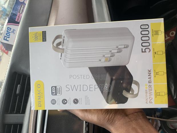 50,000mah Capacity Demaco Led Display Polymer Power Bank · Photo 3
