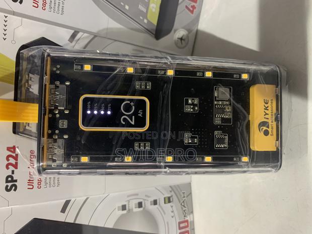 Iyke 40,000mah Capacity Transparent Power Bank · Photo 1
