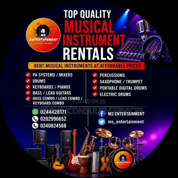 Musical Instruments Rentals