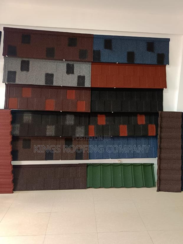Roofing Sheet Made With Alu-zinc Coated With Stone. · Photo 7