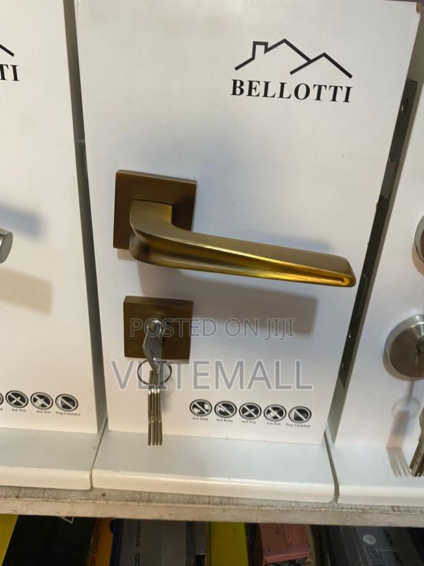 Modern Art Door Handle Zinc Suit for Wooden Door PVD · Photo 1