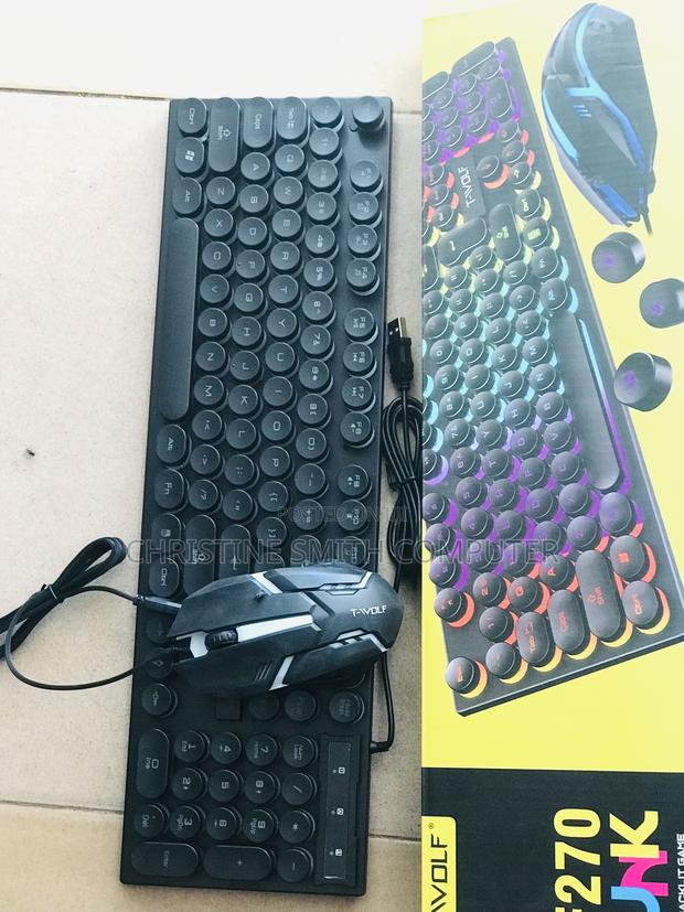 T-Wolf Usb Gaming Keyboard and Mouse · Photo 1
