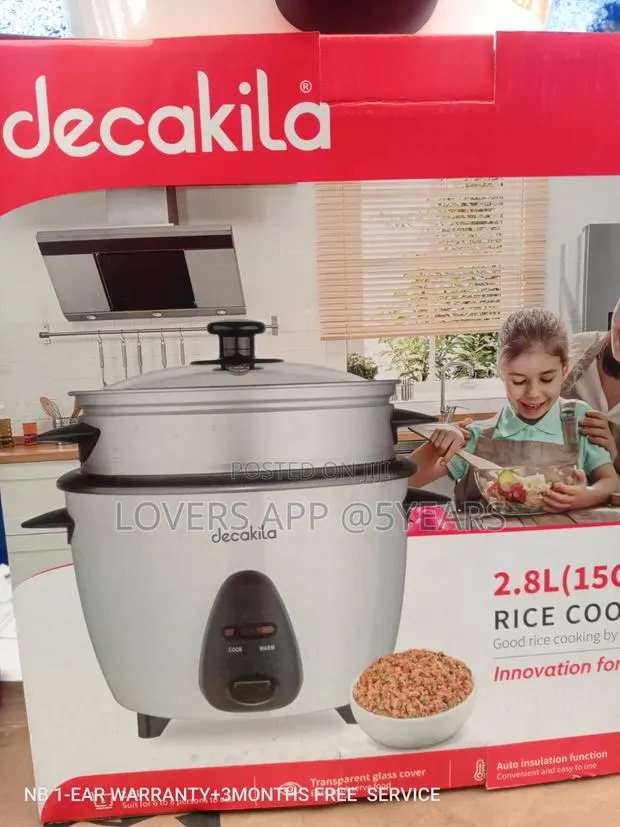 Decakila Rice Cooker- Your Kitchen's Must-Have · Photo 1