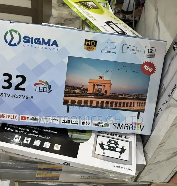 Excellent 32” Led Smart Full Hd Sigma (Sig-K32v6-S) Tv · Photo 1