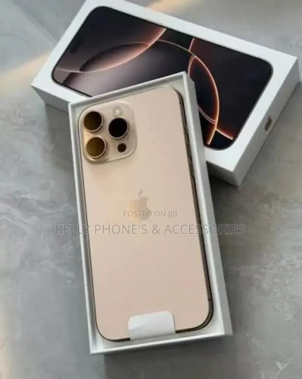 New Apple iPhone 16 Pro Max 256 GB Gold · Photo 1