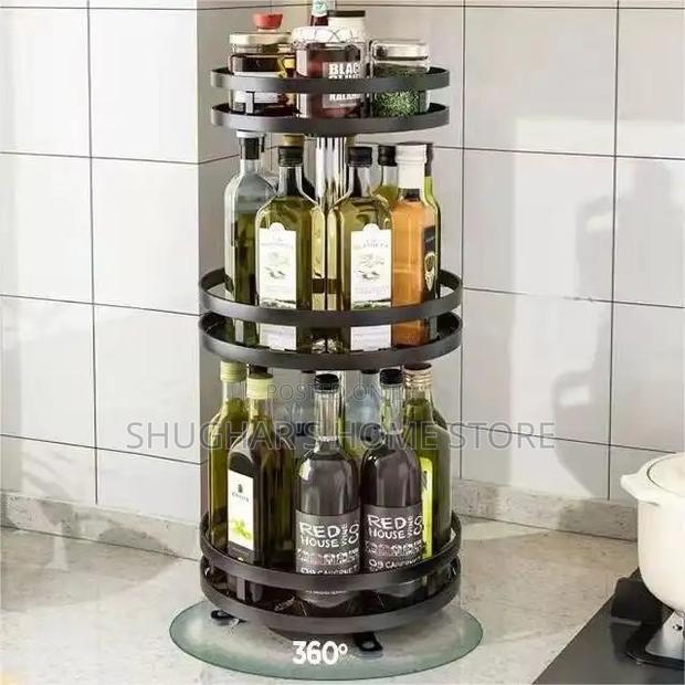 3tier Rotating Seasoning Rack · Photo 2