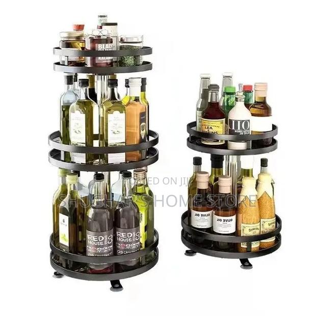 3tier Rotating Seasoning Rack · Photo 4