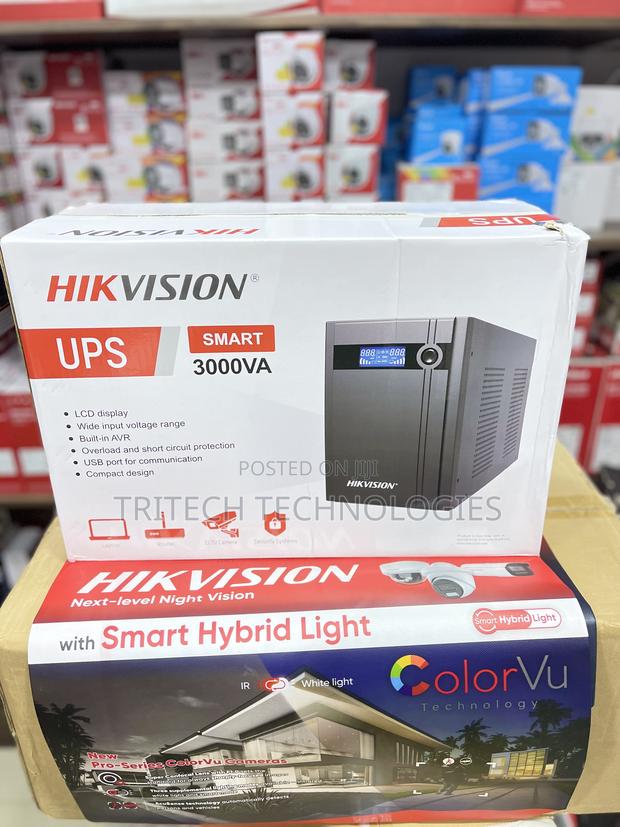 Hikvision Ups 3000va /1800w Ds-ups300 · Photo 3