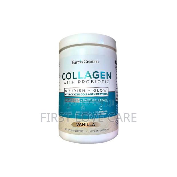 Earth Creation Collagen With Probiotic Vanilla Flavor · Photo 1
