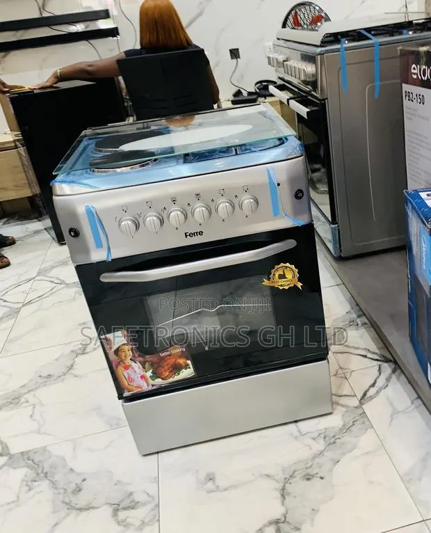 Exclusive Grey Ferre 2 Gas + 2 Electric (60x60) Cooker · Photo 1