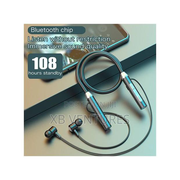 Neck Hanging Wireless Bluetooth Earphone Stereo · Photo 1