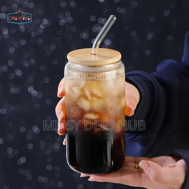 500ml Glass Cup With Glass Straw · Photo 8