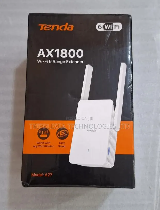 Tenda A27 Wi-Fi 6 Ax1800 Range Extender · Photo 1