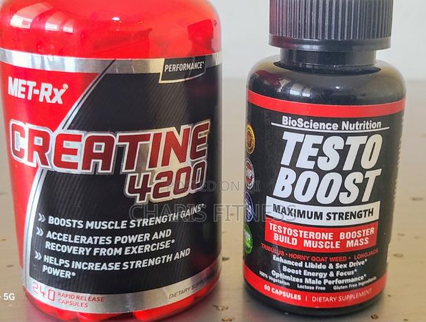 Creatine 4200 + Testo Boost (Perfect Combination for Muscle) · Photo 2