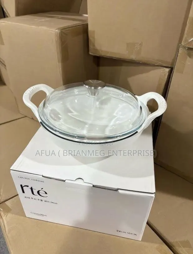 Cast Iron Cookware With Glass Lid (24cm) · Photo 1